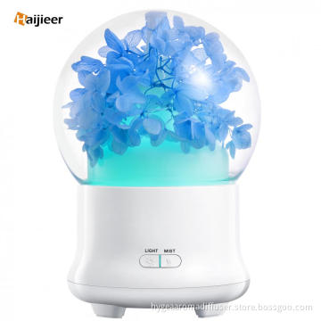 120ml Wood Vase Car Cool Mist Humidifier Diffuser